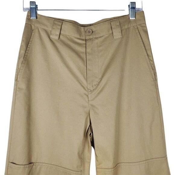 MAISON MARGIELA Double Knee Trousers S52532 Chino Pants Wide Leg Mid Rise Bottom - Picture 5 of 9